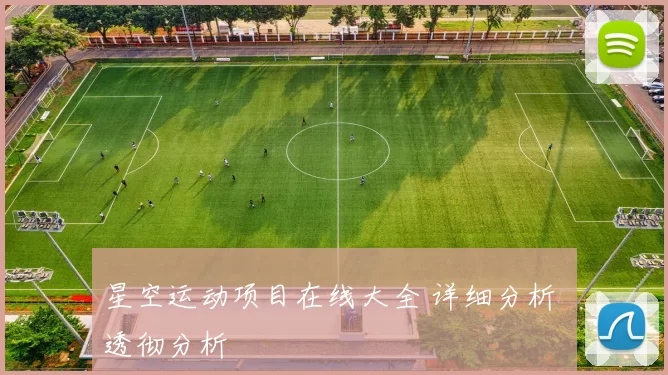 星空运动项目在线大全 详细分析 透彻分析